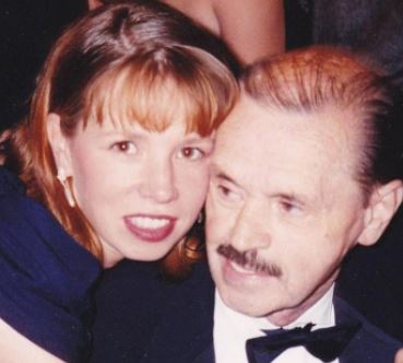 An old picture of Donald E with his former wife